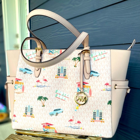 Michael Kors Miami Gilly Tote Large - Picture 1 of 5